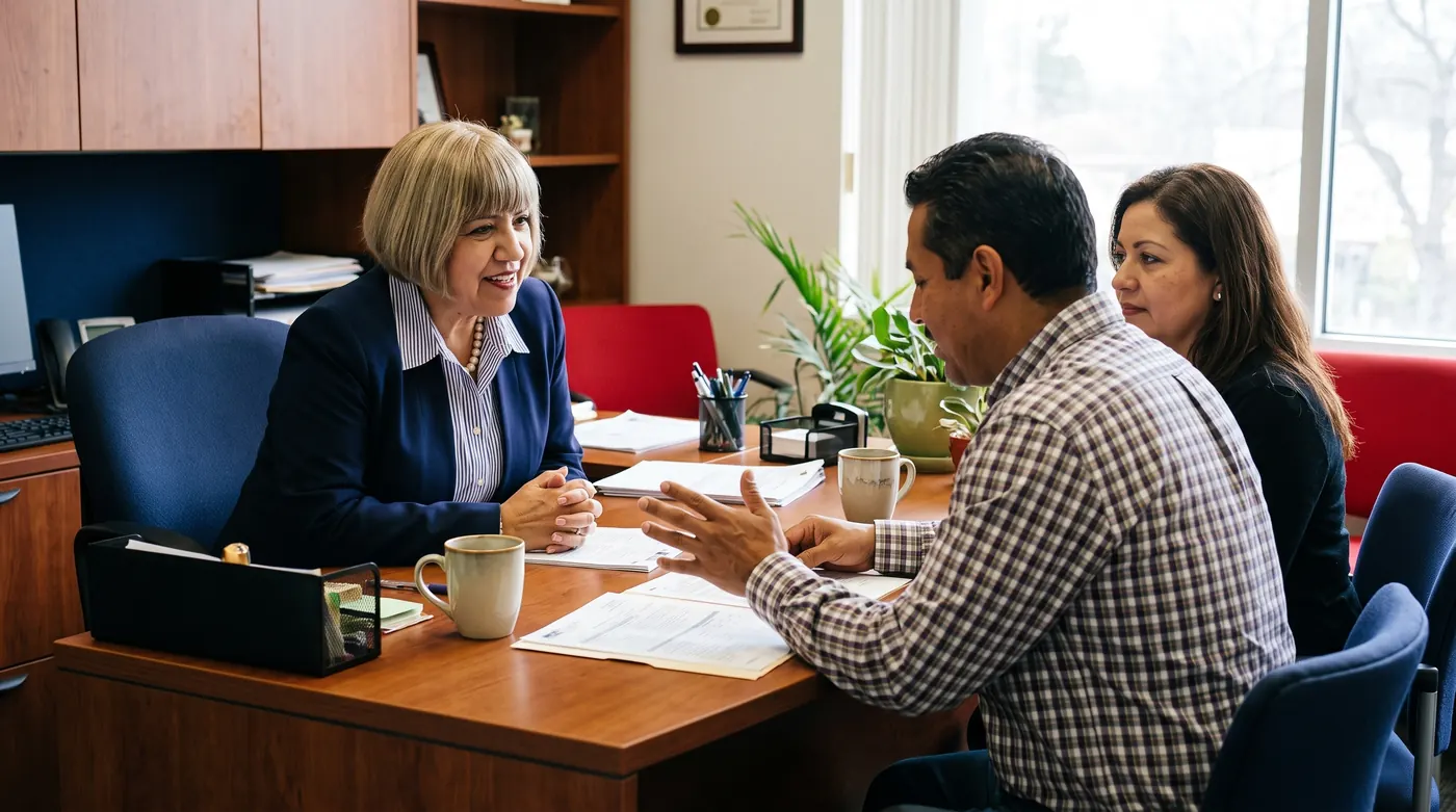 Kelly advising small-business clients